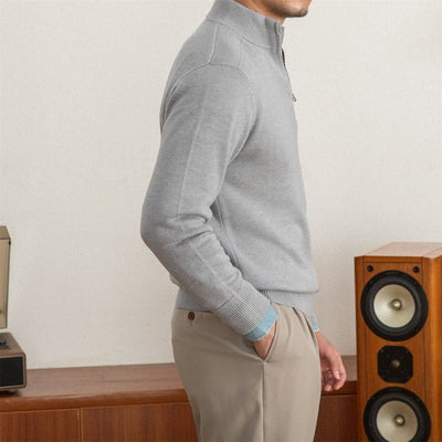 Mateo - Stylischer Wollstrickpullover Herren