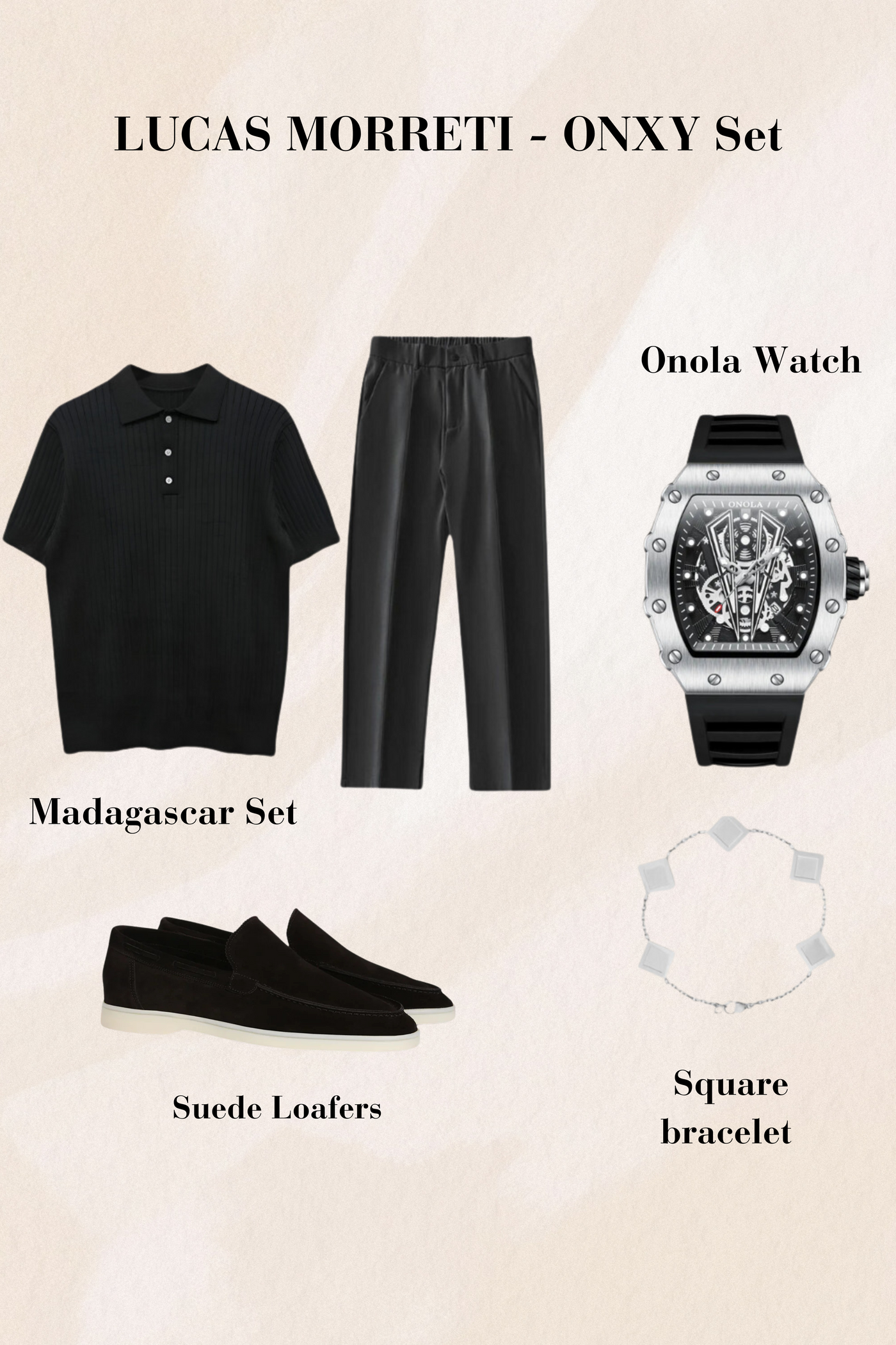 Lucas Moretti™ - Onxy Set