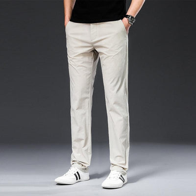 Lässige Chino Stretchhose Herren