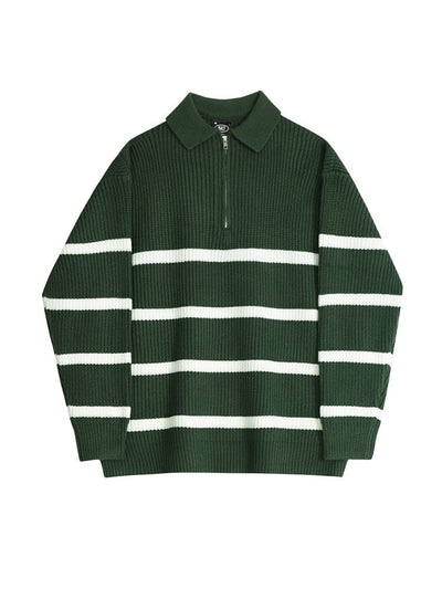 Zeitloser Klassischer Gestreifter Pullover Herren