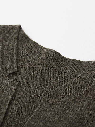 Ezra - Minimalistischer Strickcardigan mit Knopfleiste