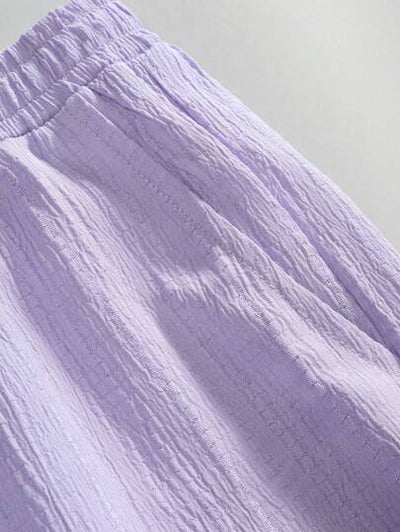 Herren Sommer Shorts und Hemd Set