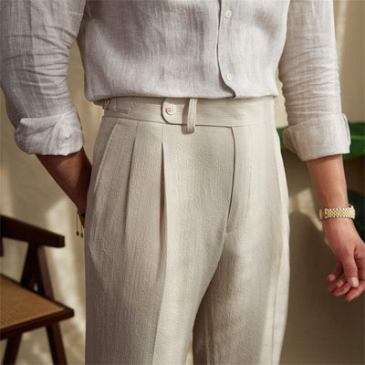 Zeitlose Maßgeschneiderte Hose Herren