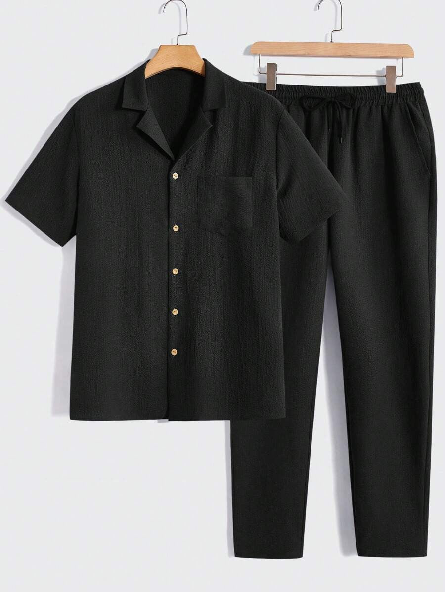 Entspannte Passform Herren Sommerurlaub Set