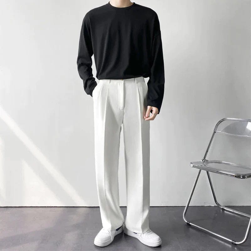 Bequeme Lässige Weite Hose Herren