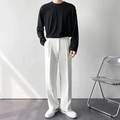 Bequeme Lässige Weite Hose Herren
