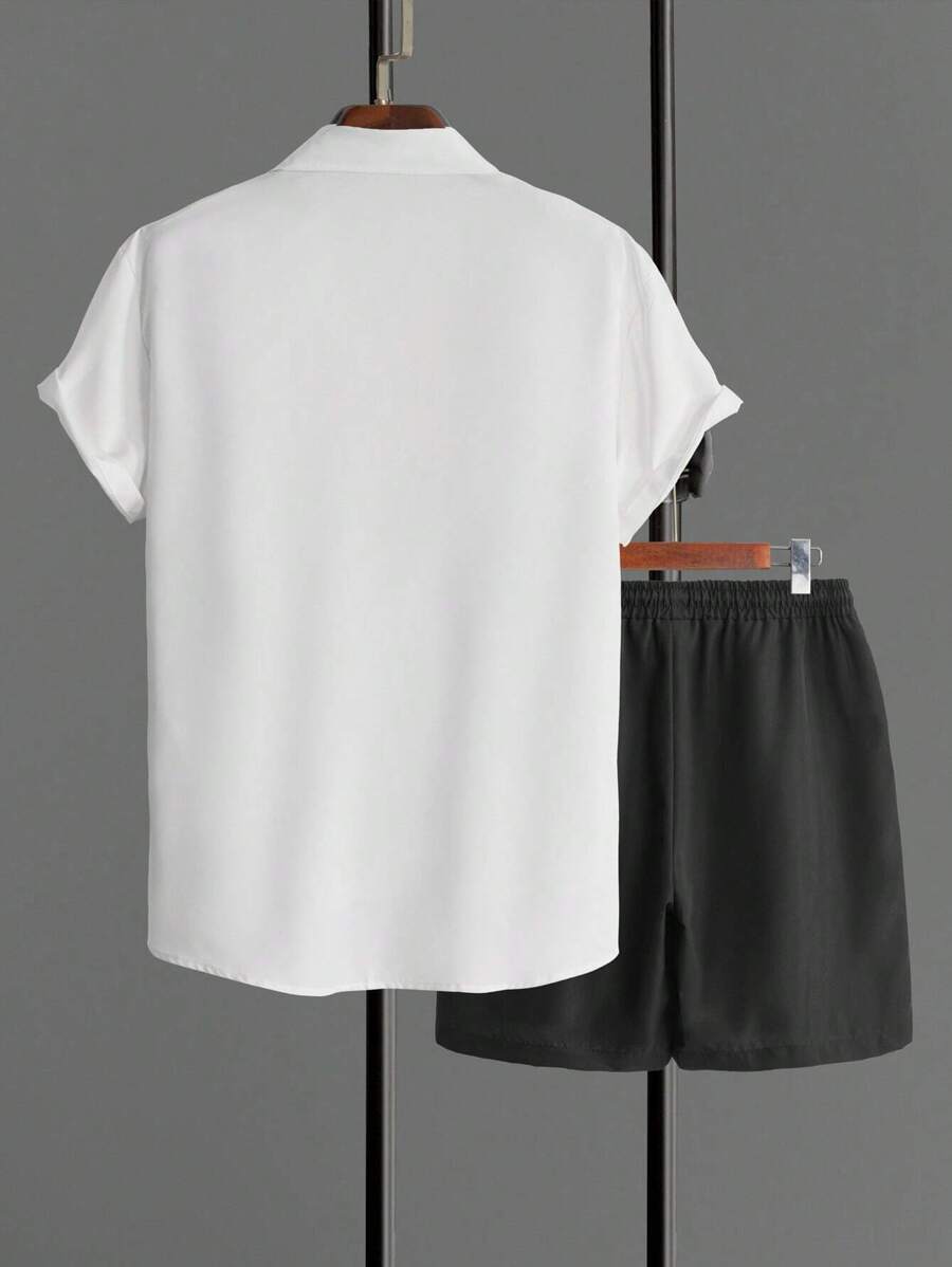 Herren Freizeit-Sommer Shorts Set