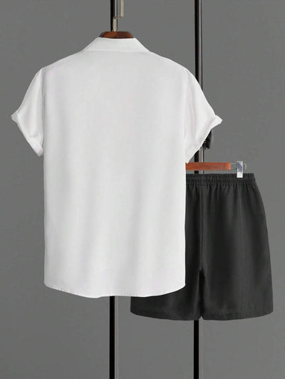 Herren Freizeit-Sommer Shorts Set