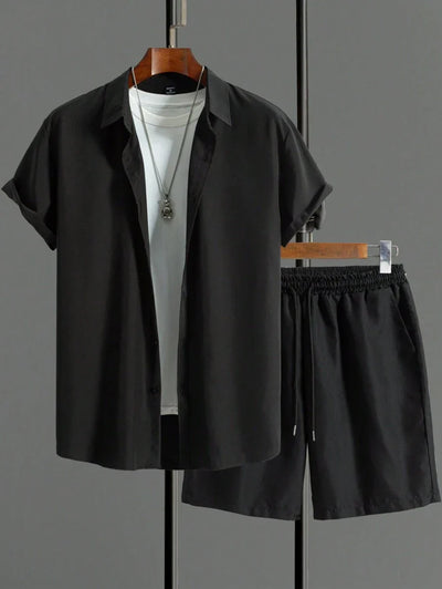 Herren Freizeit-Sommer Shorts Set