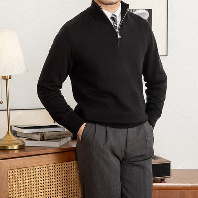 Mateo - Stylischer Wollstrickpullover Herren