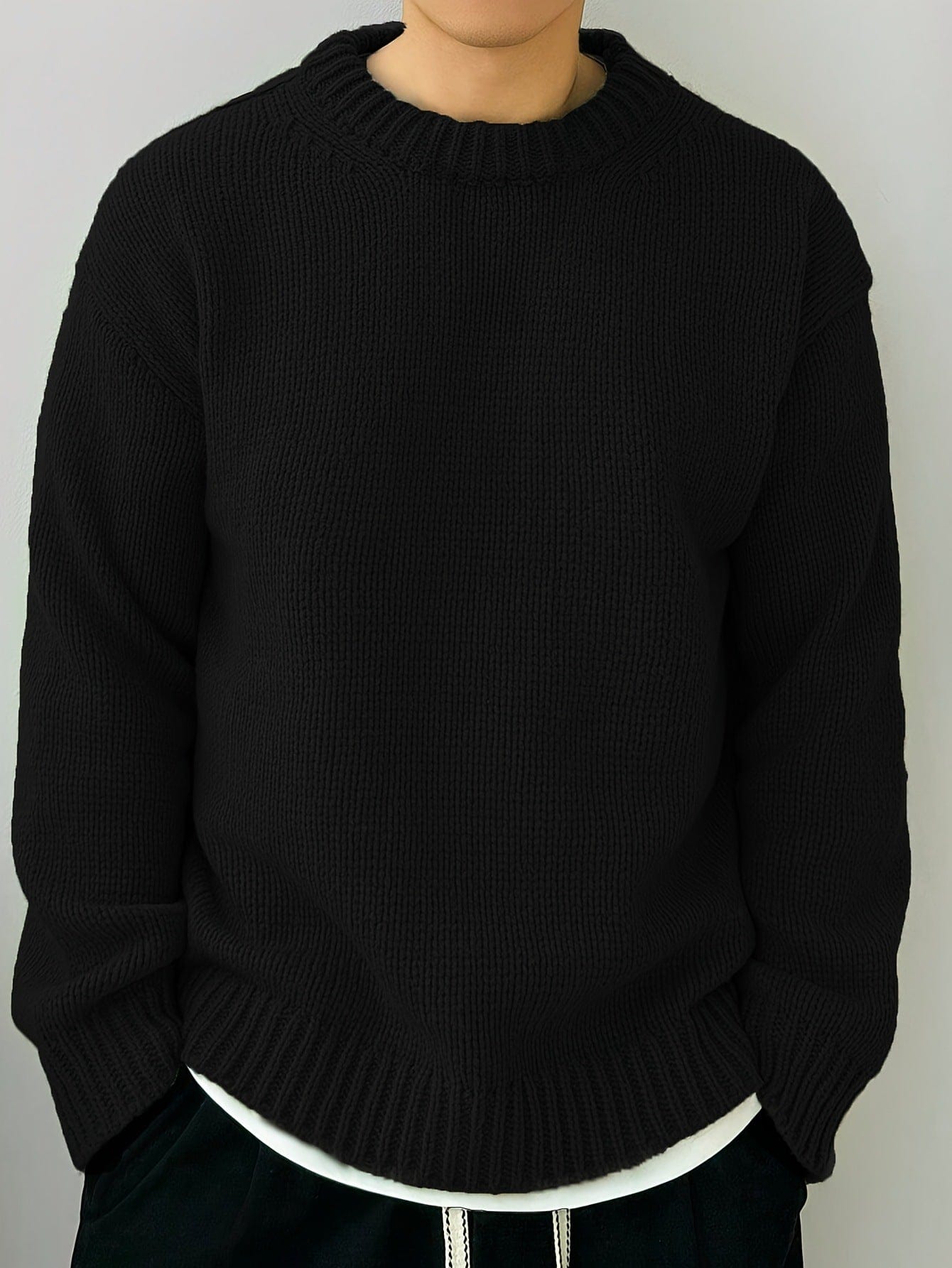 Lucas - Herren Woll Strickpullover