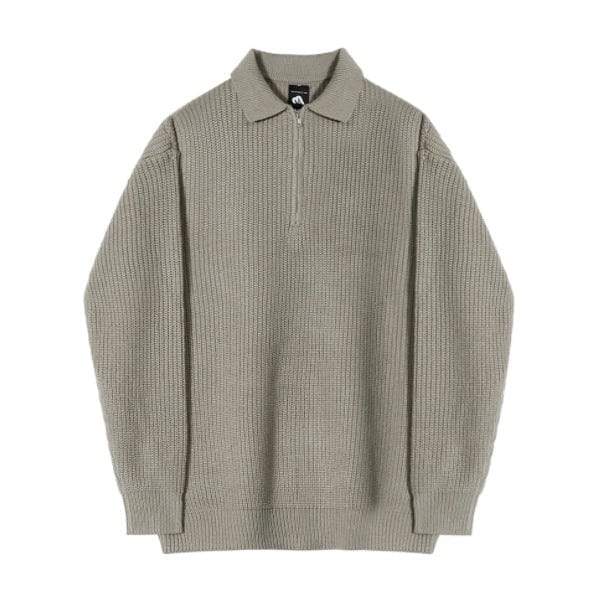 Weicher Woll Polo Pullover Herren
