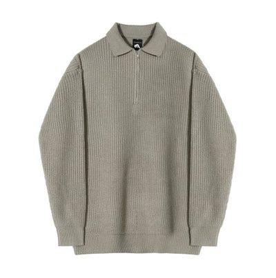 Weicher Woll Polo Pullover Herren