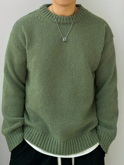 Lucas - Herren Woll Strickpullover