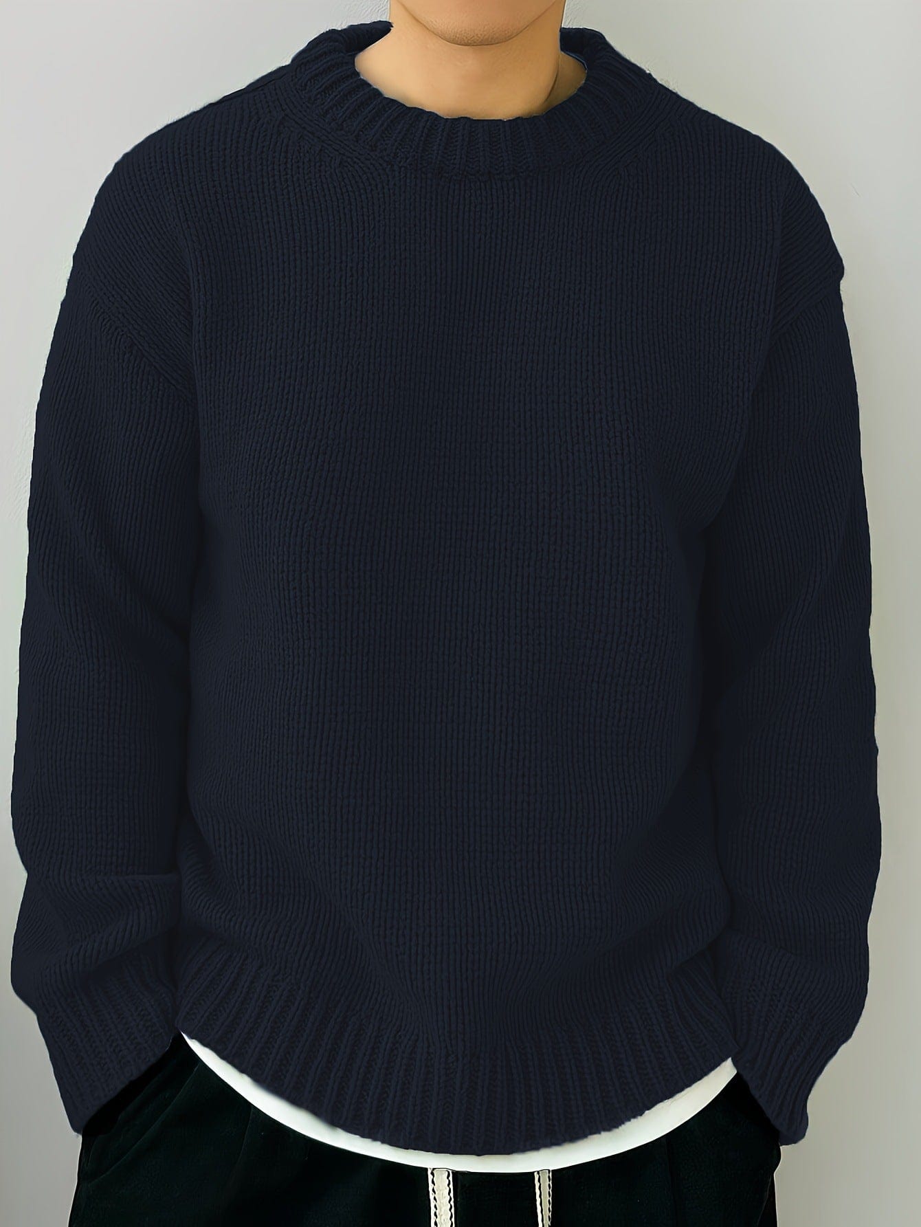 Lucas - Herren Woll Strickpullover