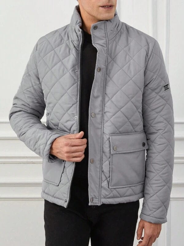Warme Gepolsterte Lässige Pufferjacke