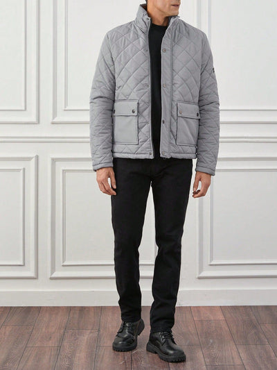 Warme Gepolsterte Lässige Pufferjacke