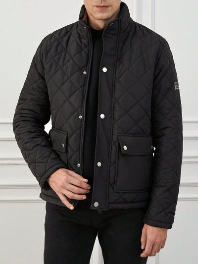 Warme Gepolsterte Lässige Pufferjacke