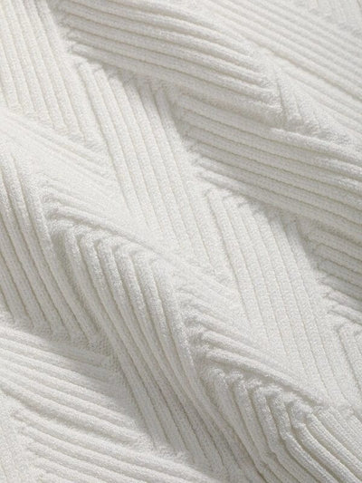 Stylischer Herren Zopfmuster Pullover